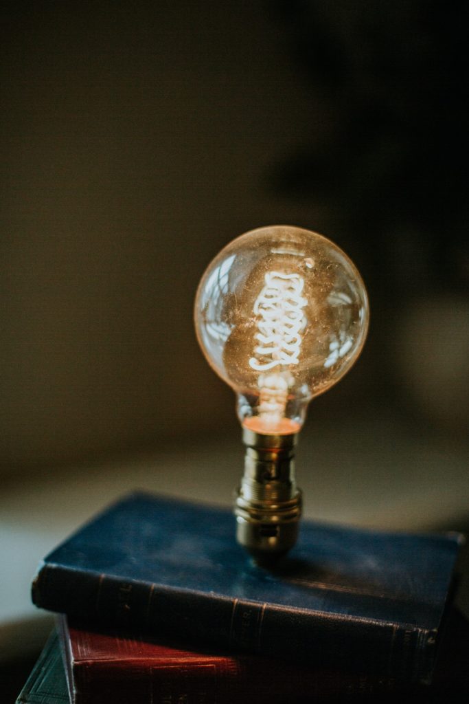light bulb for ideas